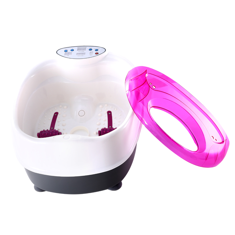 Home Negative  Ion Detox Foot Bath Machine Massage Roller 