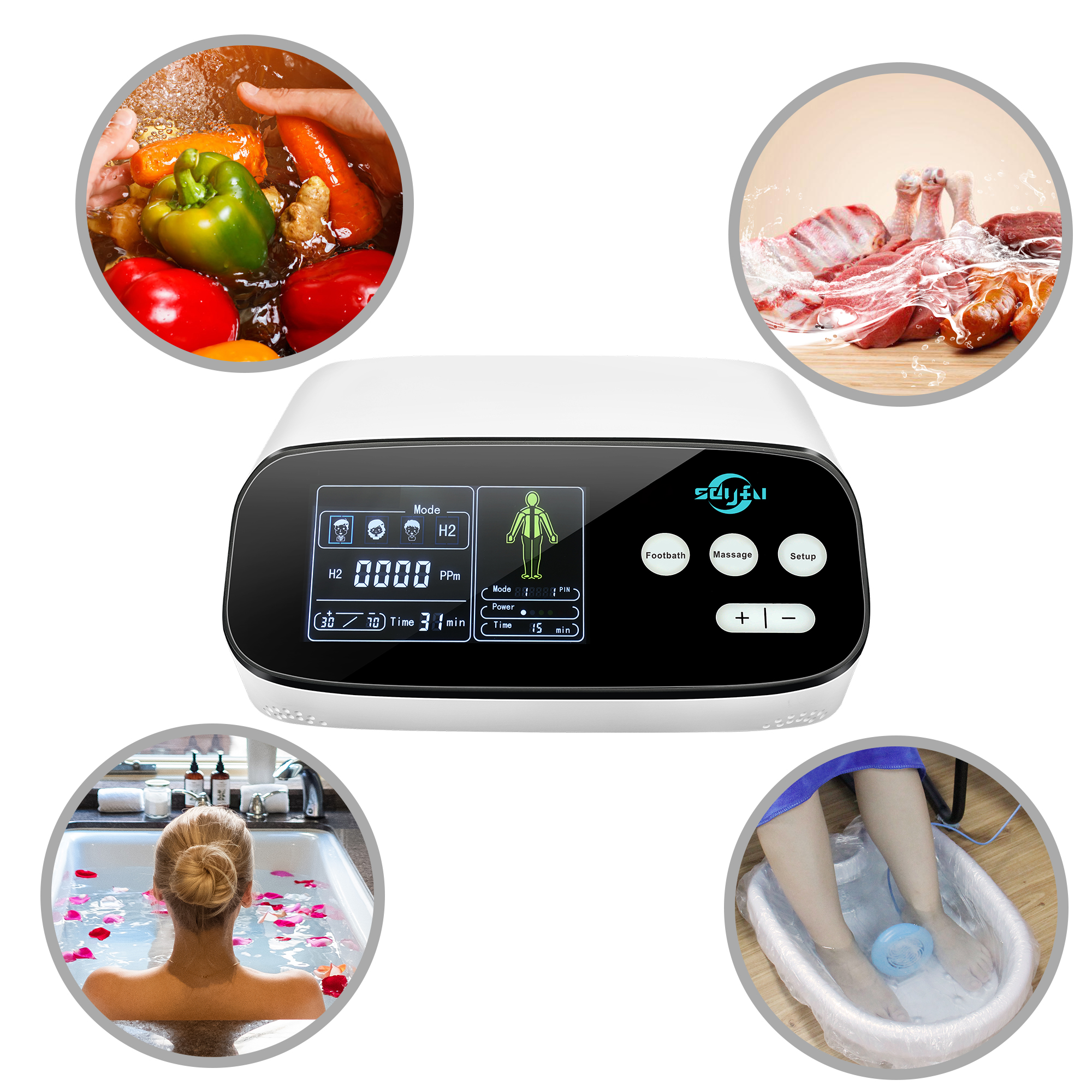 Multi-function Foot Bath Ionic Detox Foot Spa Machine Cell Cleanse Machine