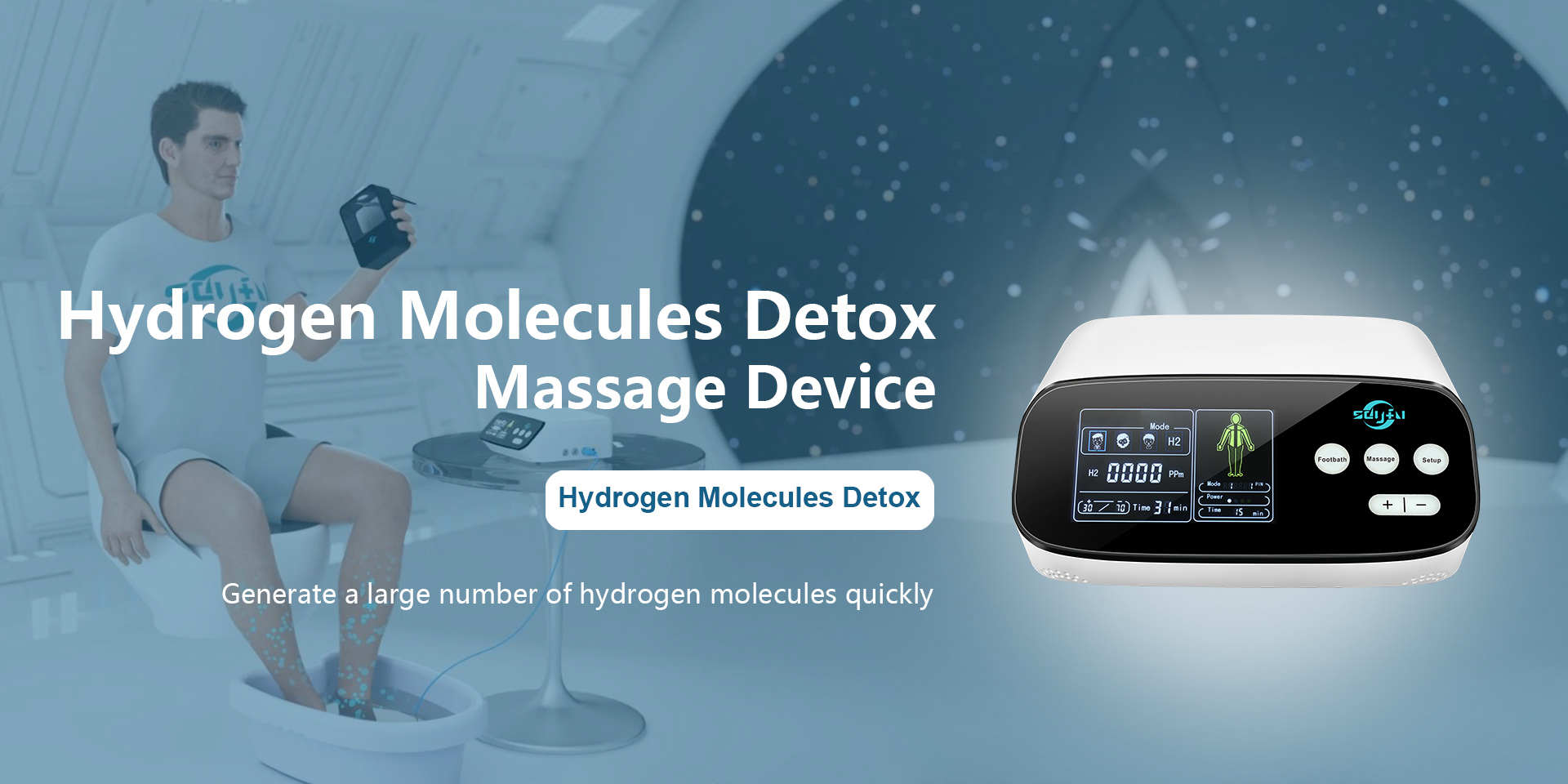 Hydrogen Detox Foot Spa