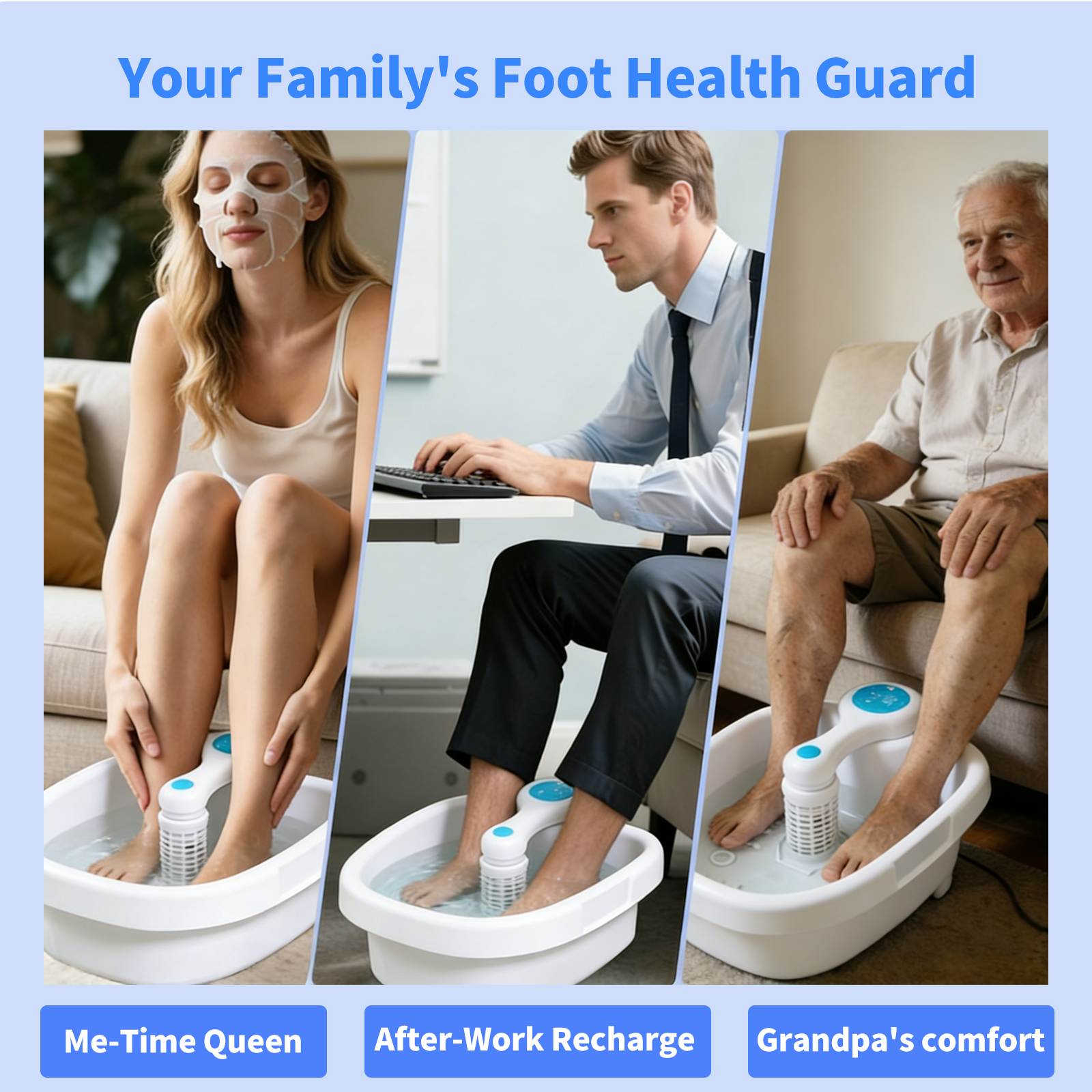 Recharge and Reconnect: How the Ionic Foot SPA Nourishes Every Member of Your Family