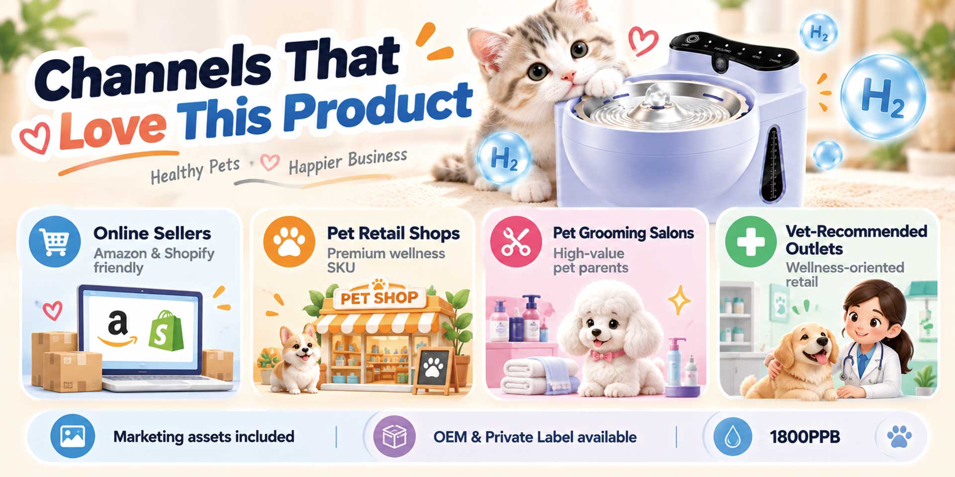 Long-Term B2B Opportunities In Functional Pet Hydration -- Cooperation Modes For Importers, Brands And Private-Label Players                                  bel Players