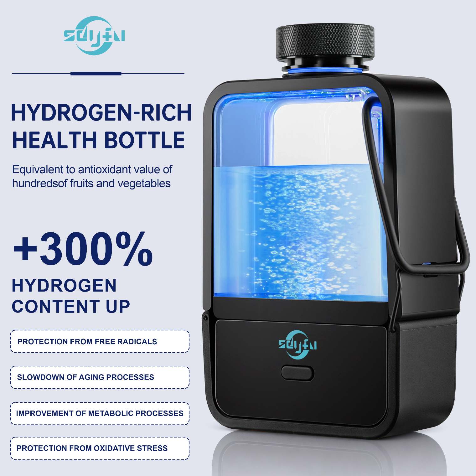  The Hydrogen Health Bottle: Your Daily Source of Antioxidant Power