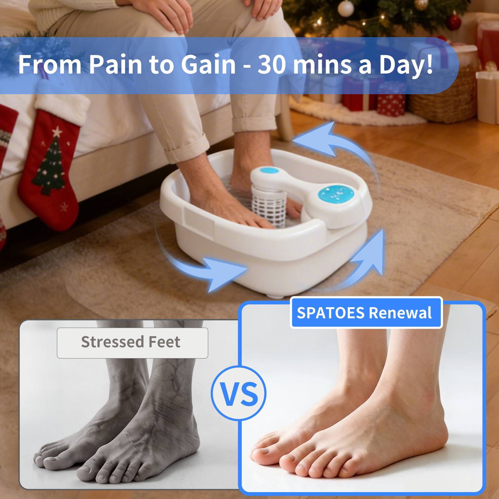 From Tired Feet to Renewed Energy: 30 Minutes a Day with Ionic Foot Spa