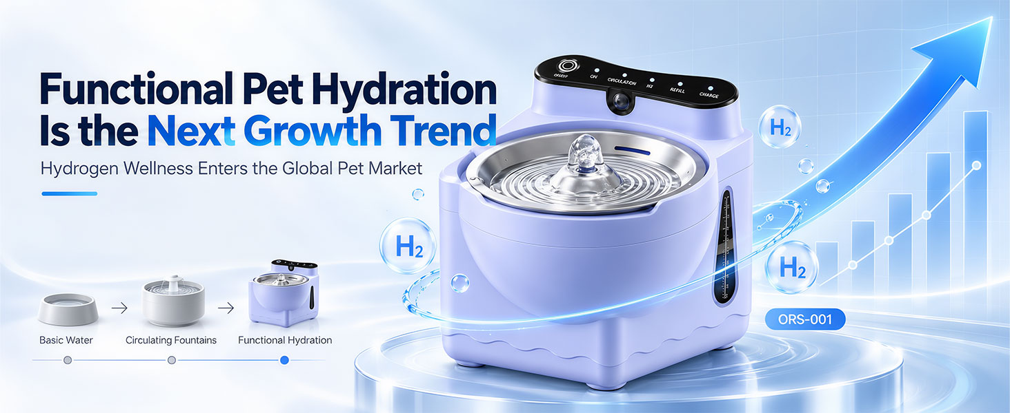 Functional Pet Hydration: Grab First-Mover Advantage in The New Pet Wellness Track