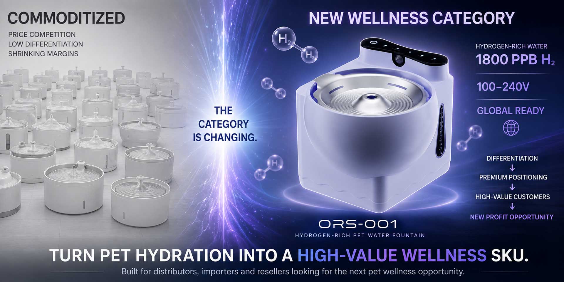 Hydrogen‑Rich Pet Water Dispenser: A Profitable Wellness Pick for Global Pet Distributors