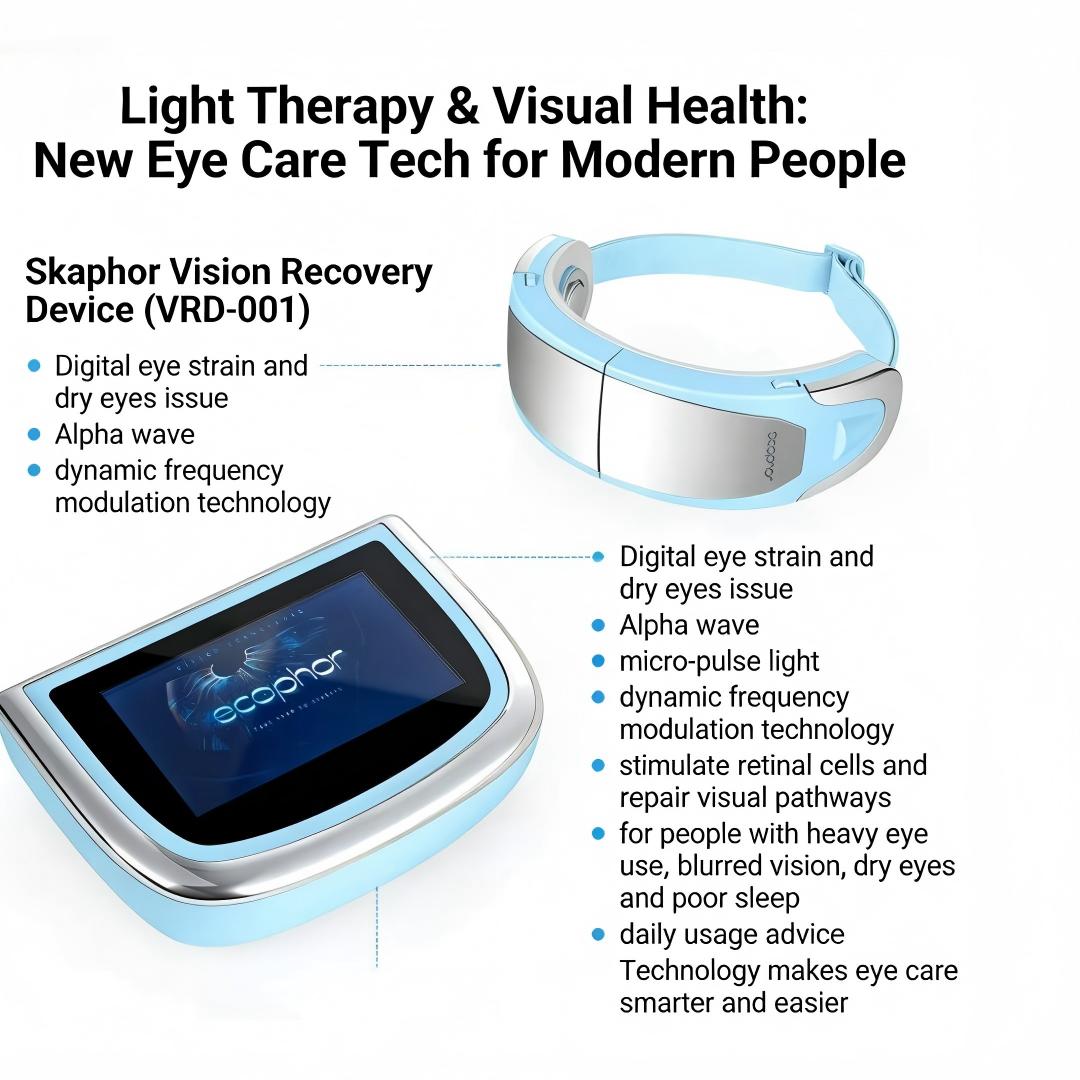  Light Therapy & Visual Health – Skaphor Vision Recovery Device (VRD-001)