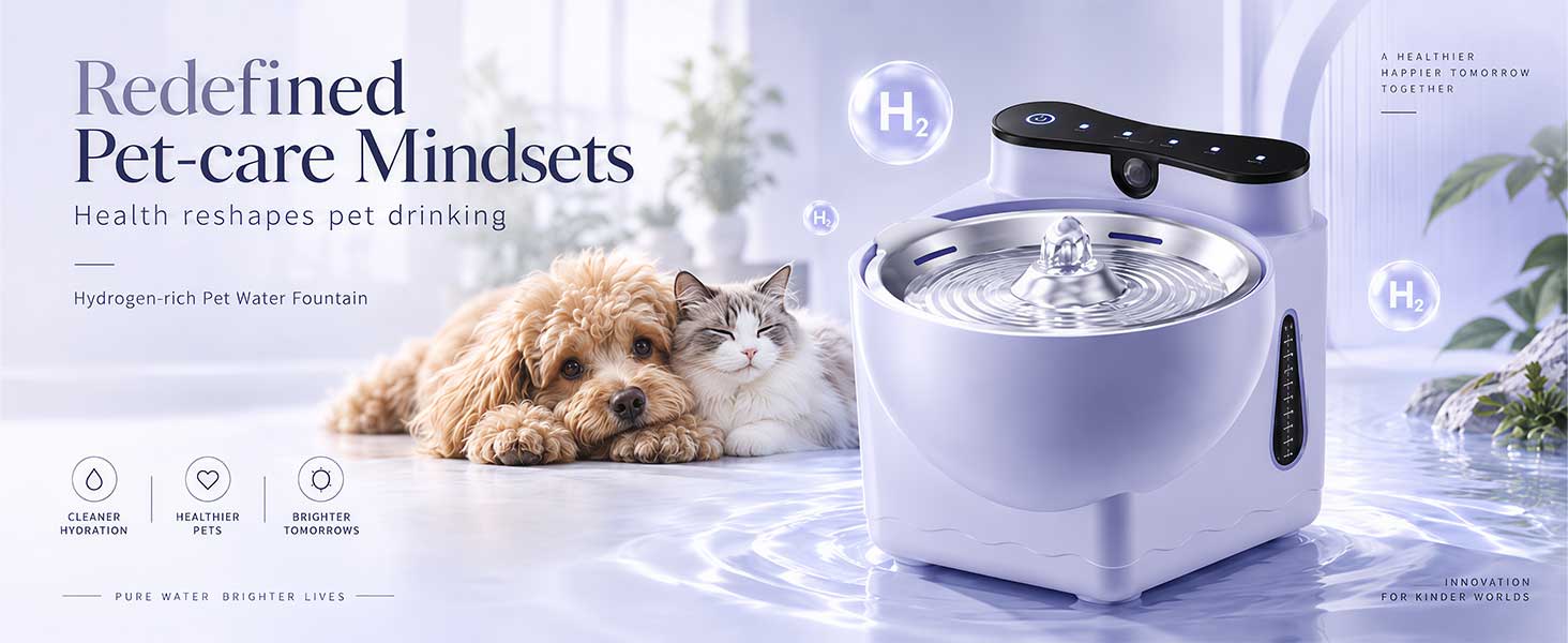 Hydrogen‑Rich Pet Water Dispenser: Break Price Competition in Pet Wellness Market for B2B Distributors