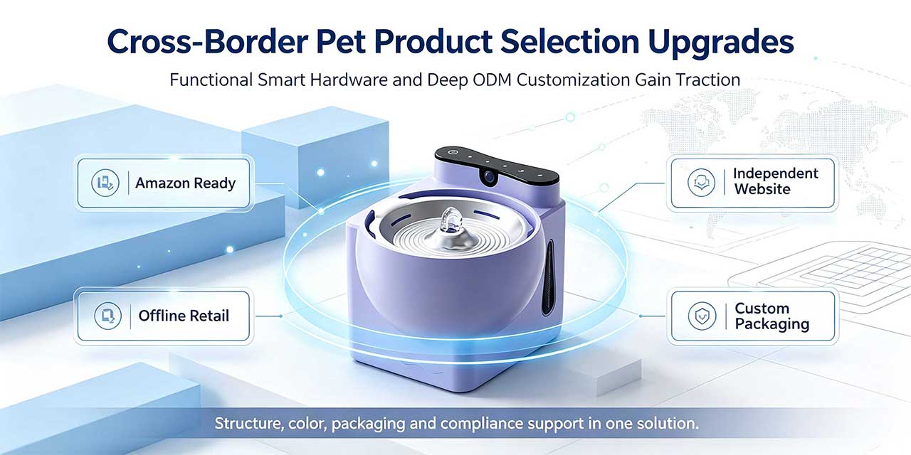 Yanran Medical hydrogen-rich water cat bowl launches global investment promotion; one-stop ODM service helps clients tap overseas pet wellness market