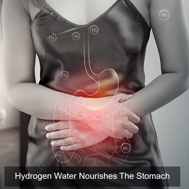 Hydrogen water can nourish the stomach, the effect is not a little bit.