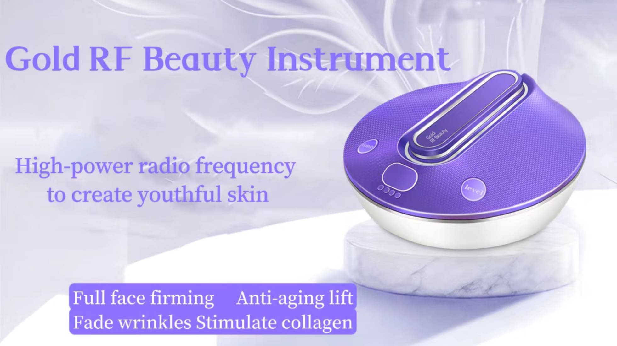 2022 Newest RF Beauty Machine Skin Rejuvenation Anti-aging Wrinkle Removal Radio Frequency Device